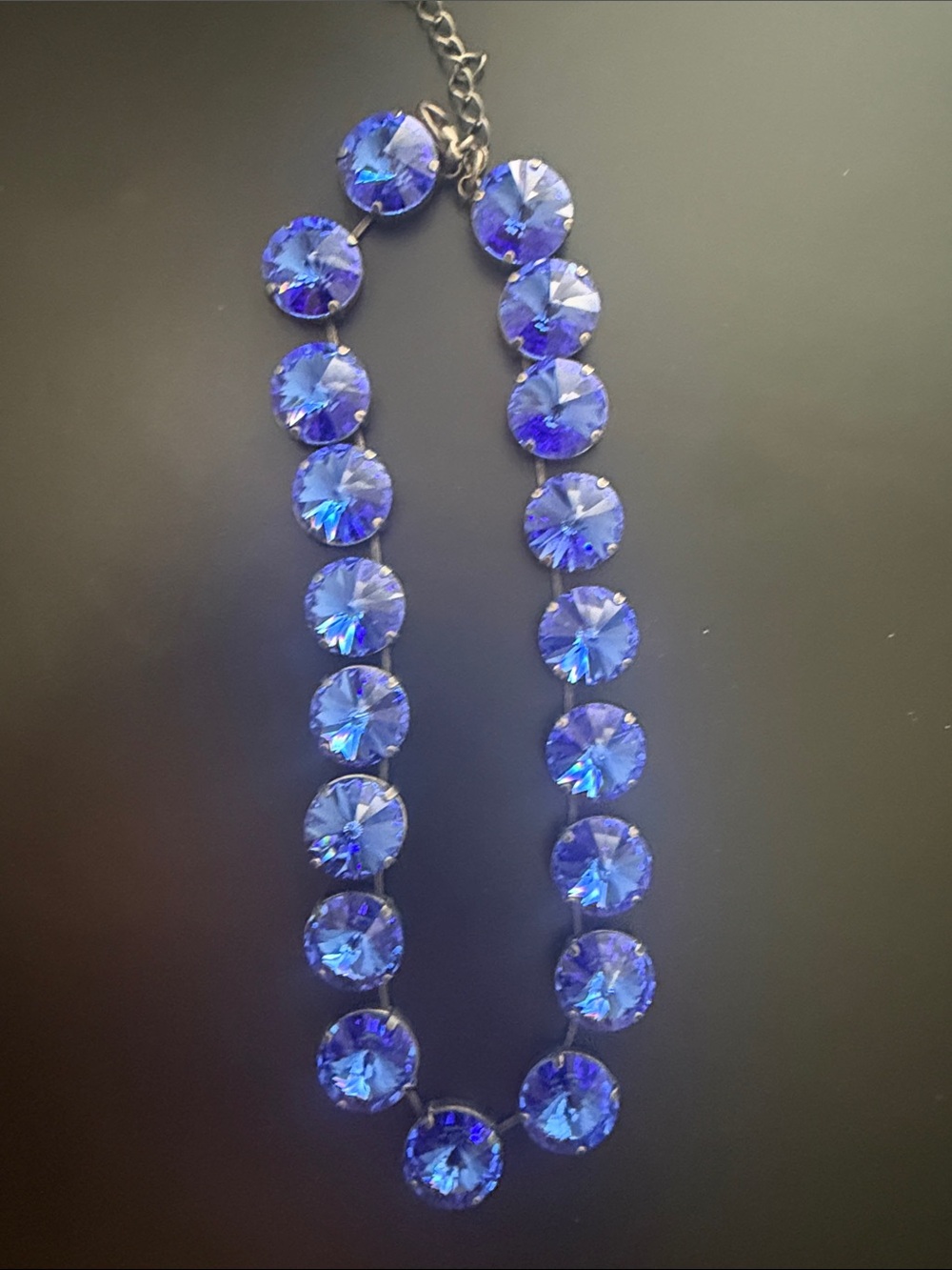 Silver-Tone Disc Link Necklace - Women Jewelry